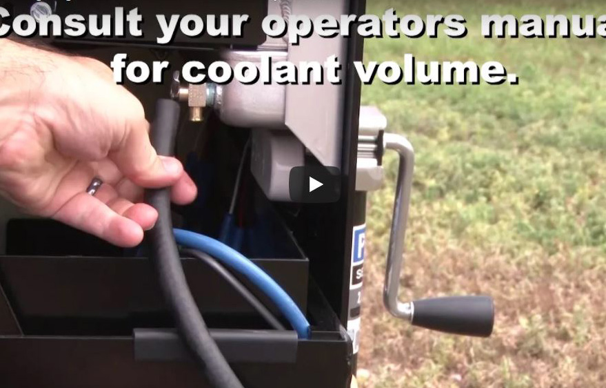 How to Change Out Coolant & Conduct a Hydrometer Test on a Light Tower